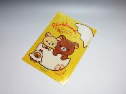 ローソンオリジナルリラックマクリアファイル全6種