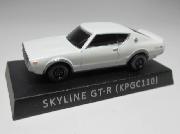 GT-R歴代名車コレクション 台座付 走る1/72スケールモデル全6種