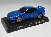 GT-R歴代名車コレクション 台座付 走る1/72スケールモデル全6種