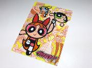 Glico×パワーパフガールズ　オリジナルクリアファイル全3種