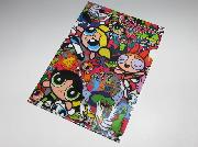 Glico×パワーパフガールズ　オリジナルクリアファイル全3種