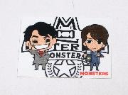 MONSTERSオリジナルシール全3種