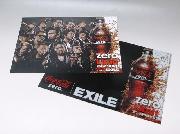 コカコーラゼロ／EXILE　クリアファイル＆ミニポスター