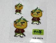 ご当地キャラクターオリジナルぷっくりシール全６種