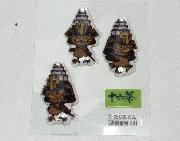 ご当地キャラクターオリジナルぷっくりシール全６種