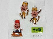 ご当地キャラクターオリジナルぷっくりシール全６種