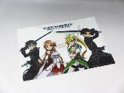 ソードアート・オンライン　デイリーヤマザキオリジナルクリアファイル全4種