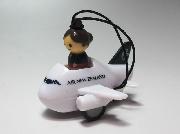 スターアライアンスプルバックプレーンwith客室乗務員全12種