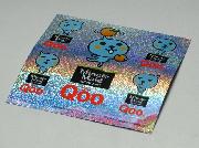 Qooオリジナルステッカー全2種