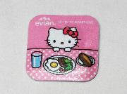 ハローキティ with evian の1日マグネット