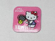 ハローキティ with evian の1日マグネット