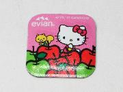 ハローキティ with evian の1日マグネット