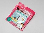 やすらぎ気分のコーン茶　Hello Kitty　オリジナルあぶらとり紙全3種