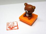 セブン-イレブン限定リラックマフィギュアつきメッセージスタンプ全6種