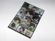 進撃の巨人クリアファイルぜん5種