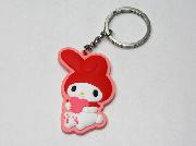 MyMelodyラバーキーホルダー全3種
