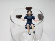 コップのフチで理想のバランス　微糖のフチ子全6種