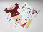 お菓子キャラクターペーパートイ全7種