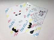 お菓子キャラクターペーパートイ全7種