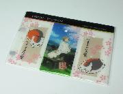 イオン限定 ワンダ×夏目友人帳 クリアしおり全15種