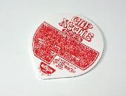 カップヌードル　フタふせん