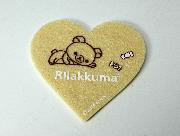 セブン-イレブン限定　Rilakkuma　ハートのフェルトコースター全6種