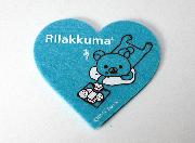 セブン-イレブン限定　Rilakkuma　ハートのフェルトコースター全6種