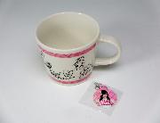 SKE48サイン入りマグカップ全2種/限定撮り下ろしメンバーチャーム付全16種