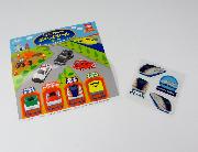 トミカ・プラレールぷくっとシール全8種