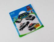 トミカ・プラレールぷくっとシール全8種