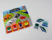 トミカ・プラレールぷくっとシール全8種