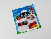 トミカ・プラレールぷくっとシール全8種