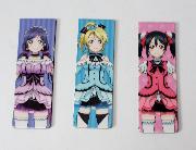 ラブライブ！マグネットブックマーカー3個セット全3種