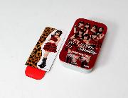 NMB48×FEATHERサムライエッジプレゼント缶　メッセージカード全6種