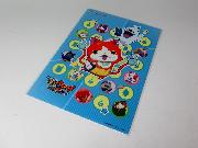 妖怪ウォッチ　セブン-イレブン限定オリジナル下敷き（シール付き）