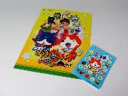 妖怪ウォッチ　セブン-イレブン限定オリジナル下敷き（シール付き）