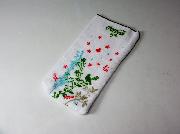 コットン100％使用ナチュラルタオルポーチ全2種