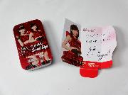NMB48替刃プレゼント缶メッセージカード付き