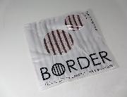 BORDERタオルハンカチ
