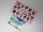 アイドルマスター　はがせるステッカー&遊べる♪ビジュアルカードセット全3種