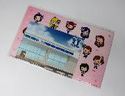 アイドルマスター　はがせるステッカー&遊べる♪ビジュアルカードセット全3種