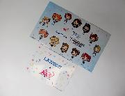 アイドルマスター　はがせるステッカー&遊べる♪ビジュアルカードセット全3種