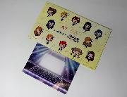 アイドルマスター　はがせるステッカー&遊べる♪ビジュアルカードセット全3種