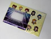 アイドルマスター　はがせるステッカー&遊べる♪ビジュアルカードセット全3種