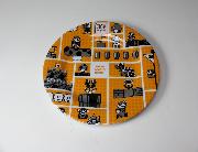 キリンオリジナルスーパーマリオ30周年アニバーサリーメラミンプレート全4種