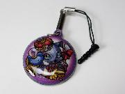 セブン-イレブン限定　STRIDE×モンスターストライク　ひっぱりクリーナーストラップ全4種