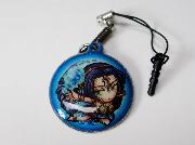 セブン-イレブン限定　STRIDE×モンスターストライク　ひっぱりクリーナーストラップ全4種