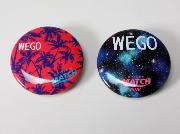 セブン-イレブン西日本限定「MATCH × WEGO」コラボ缶バッジ全8種
