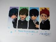 イオン限定「映画　ハイ☆スピード！-Free！Starting Days-」＆「Free！-Eternal Summer-」オリジナルランチョンマット