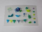 LEE　SHUEISHA コラボ　HAPPYデコシール全3種